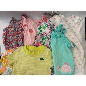 Carter's Size 12M Baby Girl 7 Piece Lot